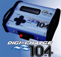 DIGI-CHARGE 104 Charger/Discharger Li-PO,NiCd, NiMh, Lead-Acid 12/220� (HP3712)